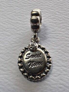 Authentic Pandora Retired Sweet Niece Dangle Charm - 791278CZ
